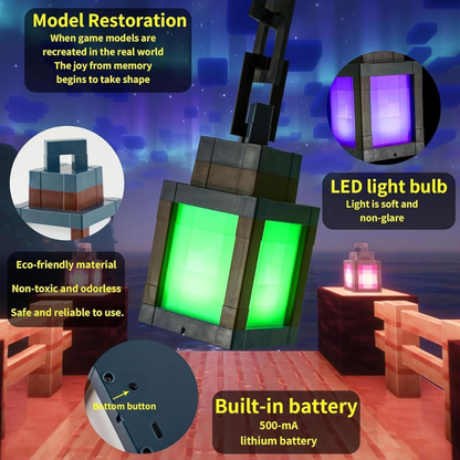 Minecraft Lamp Decoration